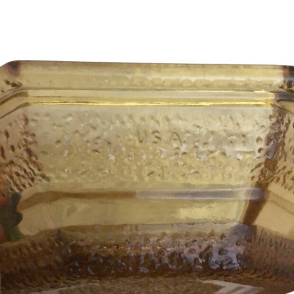 Vintage Anchor Hocking Amber Glass - Picture 4 of 4